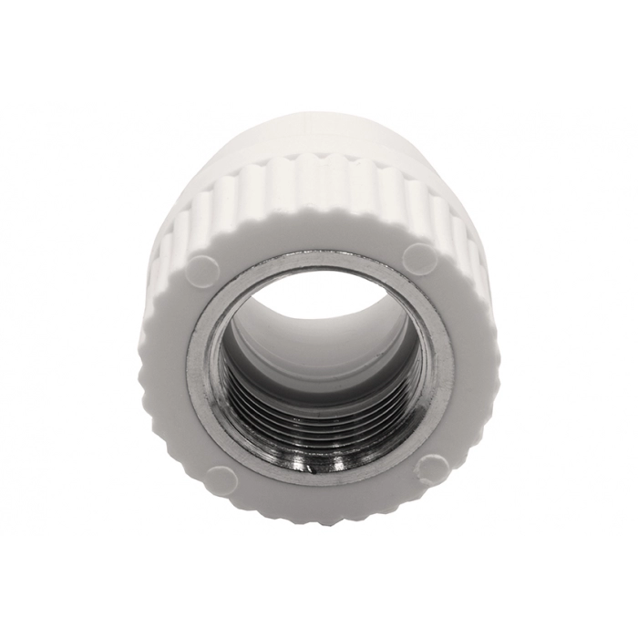 Муфта комбинированная внутренняя резьба 25х3/4\" EVER PLAST /белый ...